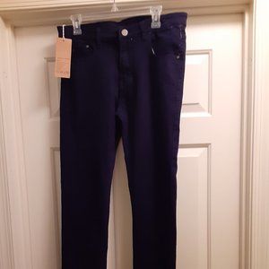 NITAGUT Blue Skinny Men's Jeans